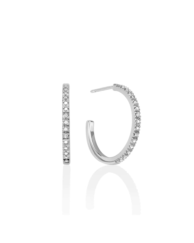 Orecchini Donna Miluna in Argento e Diamanti - Diamantissima