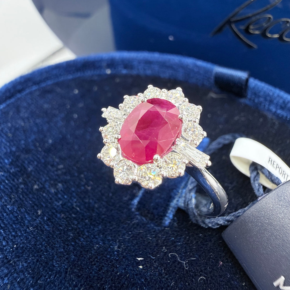 Anello Recarlo con Diamanti e Smeraldo Ct 1,79