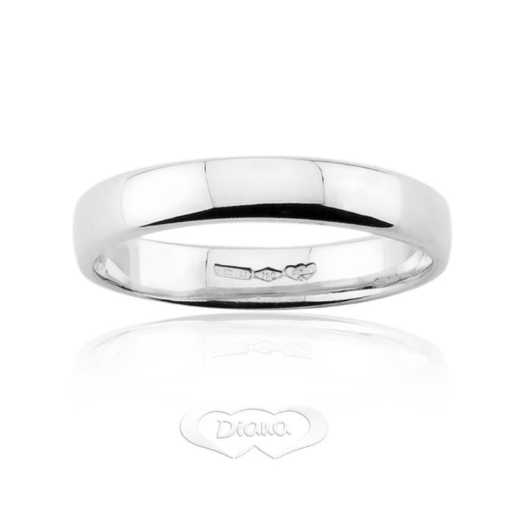 Fede Classica Diana Vellutata 3 mm Oro 18KT 18KT