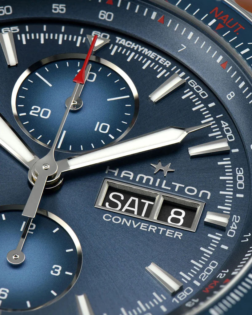 Orologio Uomo Hamilton Khaki Aviation Converter Auto Chrono