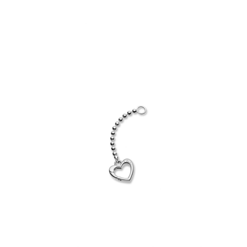 Elemento Singolo Le Bebè in Argento con Cuore – Lock Your Love – LBBA164