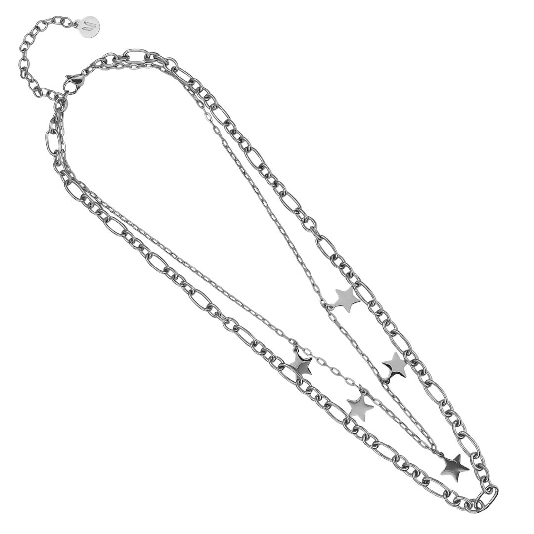 Collana doppio filo con stelle MY/GR04