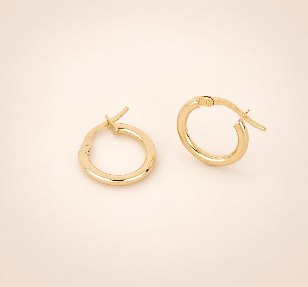 Orecchini a Cerchio 10mm iGold in oro Giallo 9KT