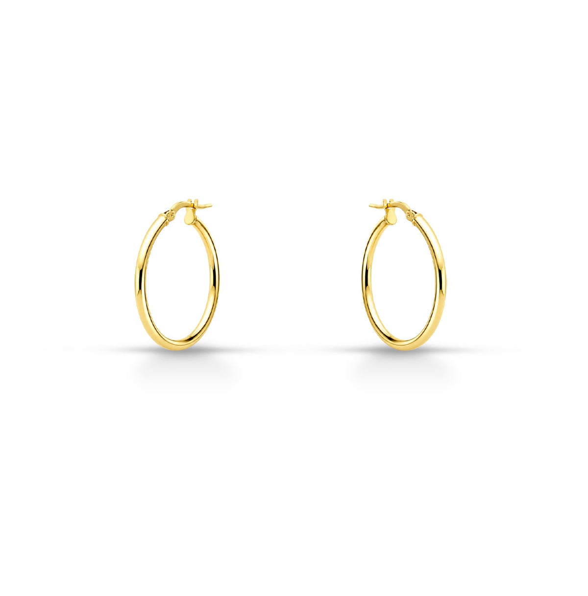 Orecchini a Cerchio 20mm iGold in oro Giallo 9KT