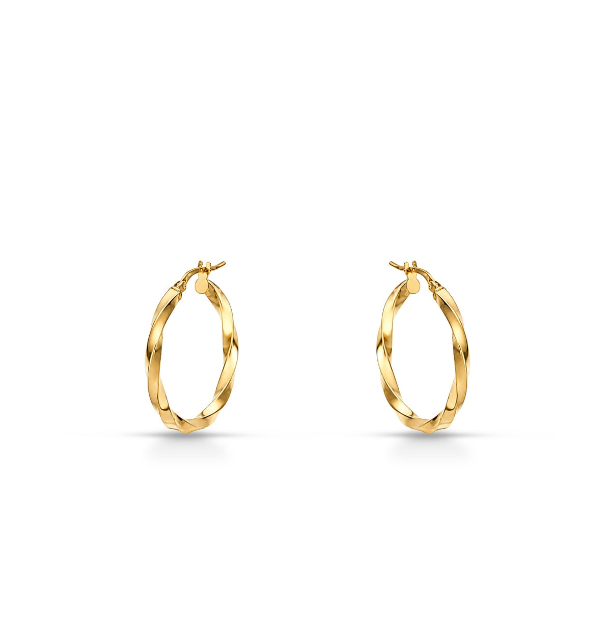Orecchini a Cerchio 20mm iGold in oro Giallo 9KT
