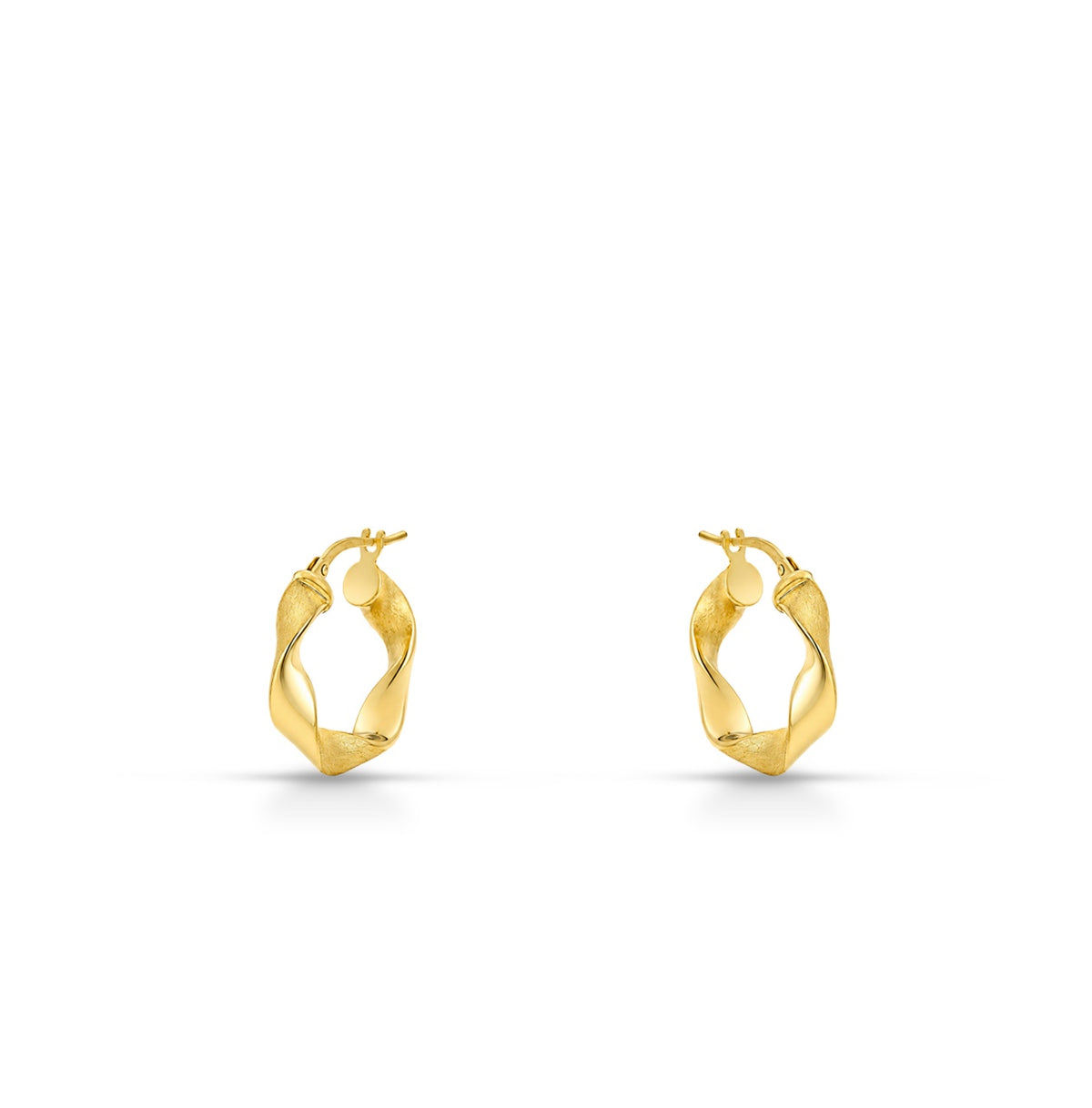 Orecchini a Cerchio 15mm iGold in oro Giallo 9KT