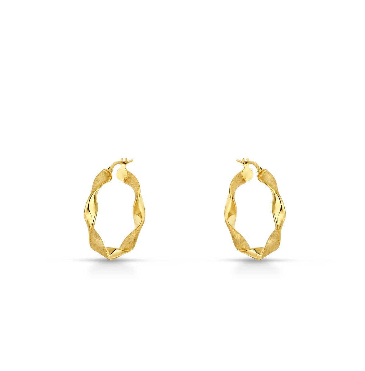 Orecchini a Cerchio 20mm iGold in oro Giallo 9KT