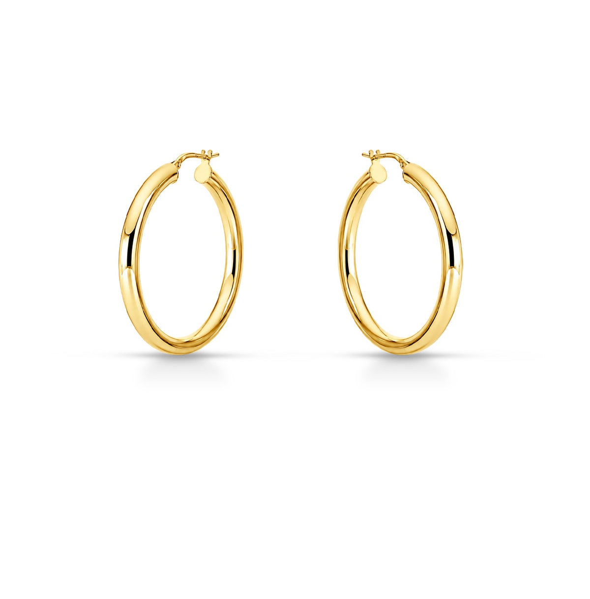 Orecchini a Cerchio 30mm iGold in oro Giallo 9KT