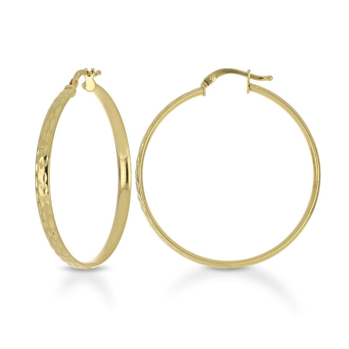 Orecchini a Cerchio 30mm iGold in oro Giallo 9KT