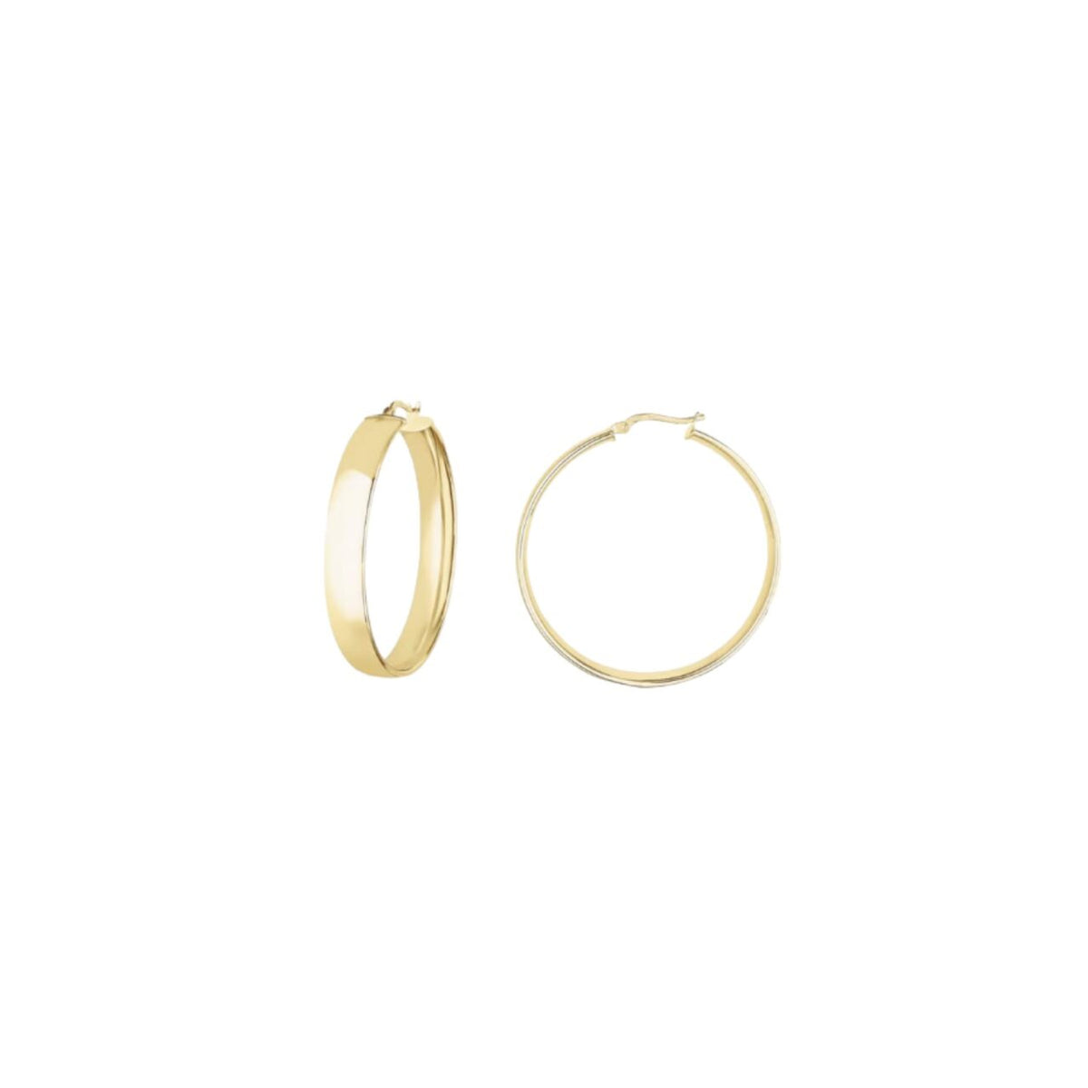 Orecchini Liu-jo Cerchio Dorato 2mm