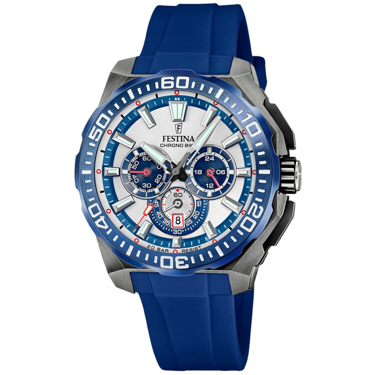 Orologio Uomo Festina in Gomma Blu Chronobike