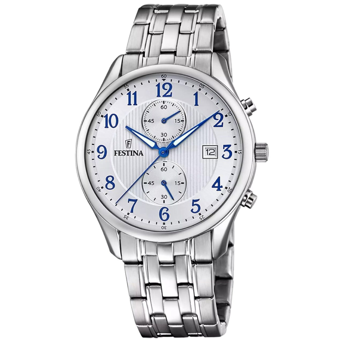Orologio Uomo Festina in Acciaio Chrono con Numeri Arabi