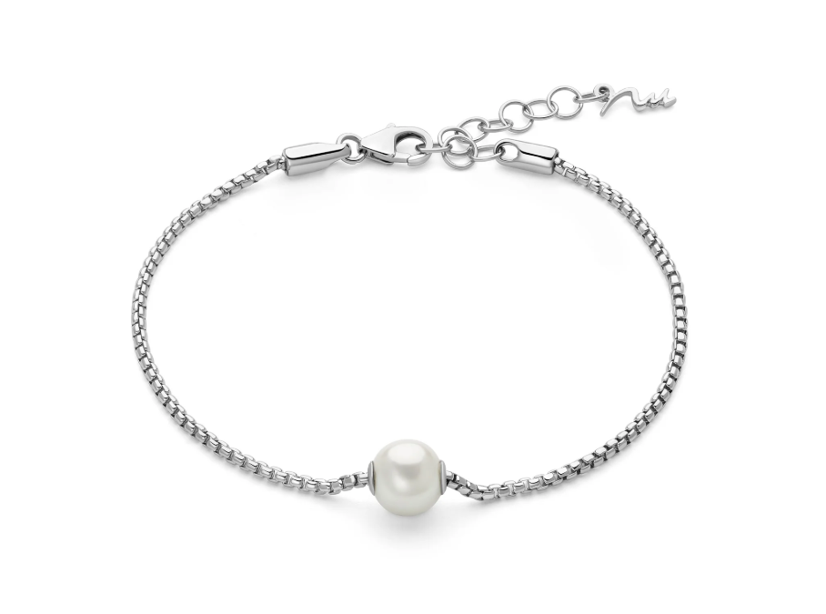 Bracciale Donna Miluna in Argento e Perle - I Gioielli di Miss Italia