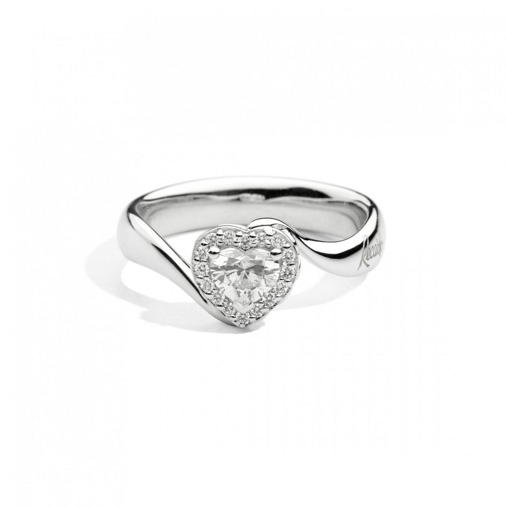 Anello Recarlo Anniversary Love in Oro 18KT 18KT e Diamanti