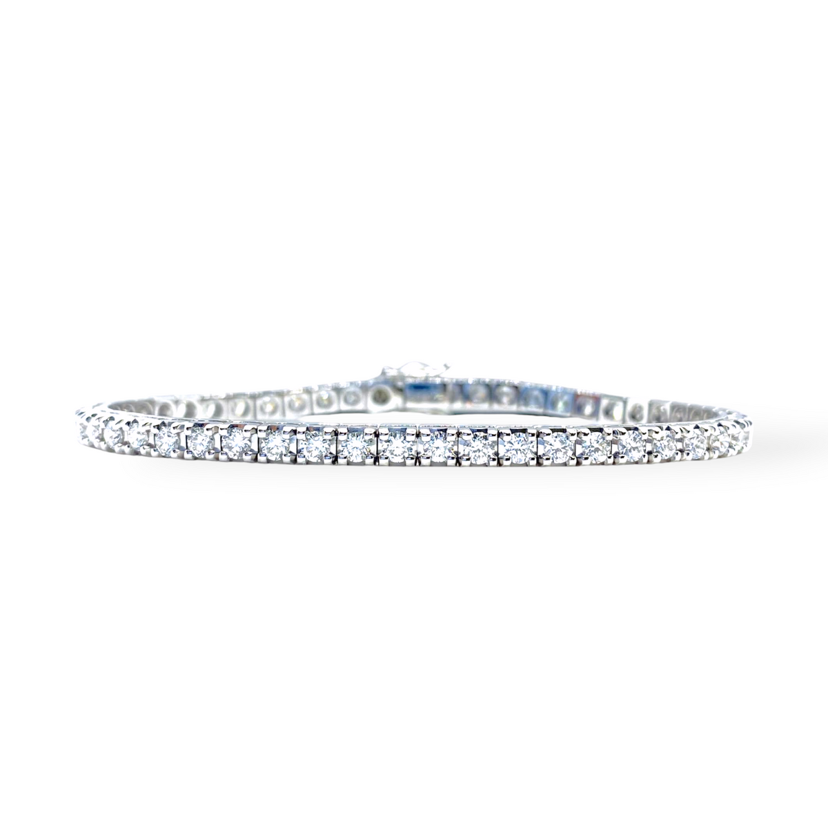 Tennis Crivelli in Oro 18KT 18KT e Diamanti Ct 4.00