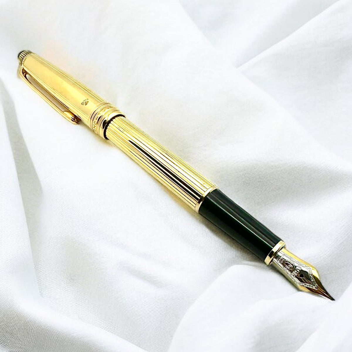 Penna Montblanc Meiseterstuck Solitaire Classic Vermeil