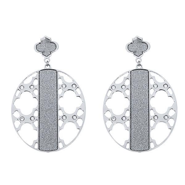 Orecchini donna Boccadamo con decoro zellige e Swarovski