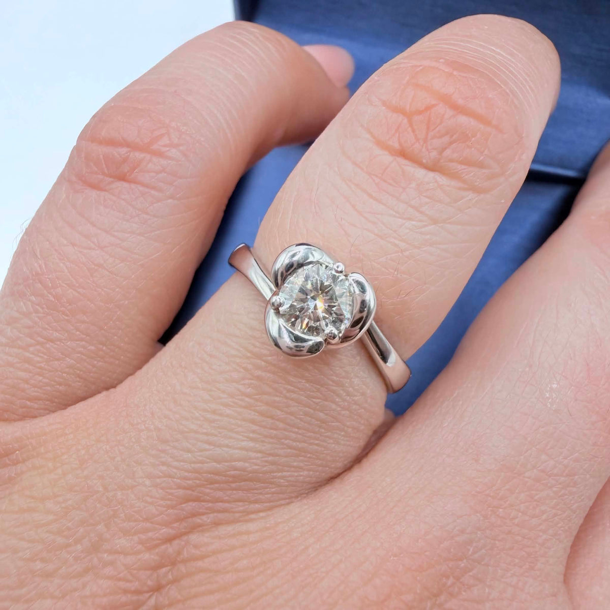 Anello Solitario Salvini in Oro 18KT 18KT e Diamante ct. 0,57
