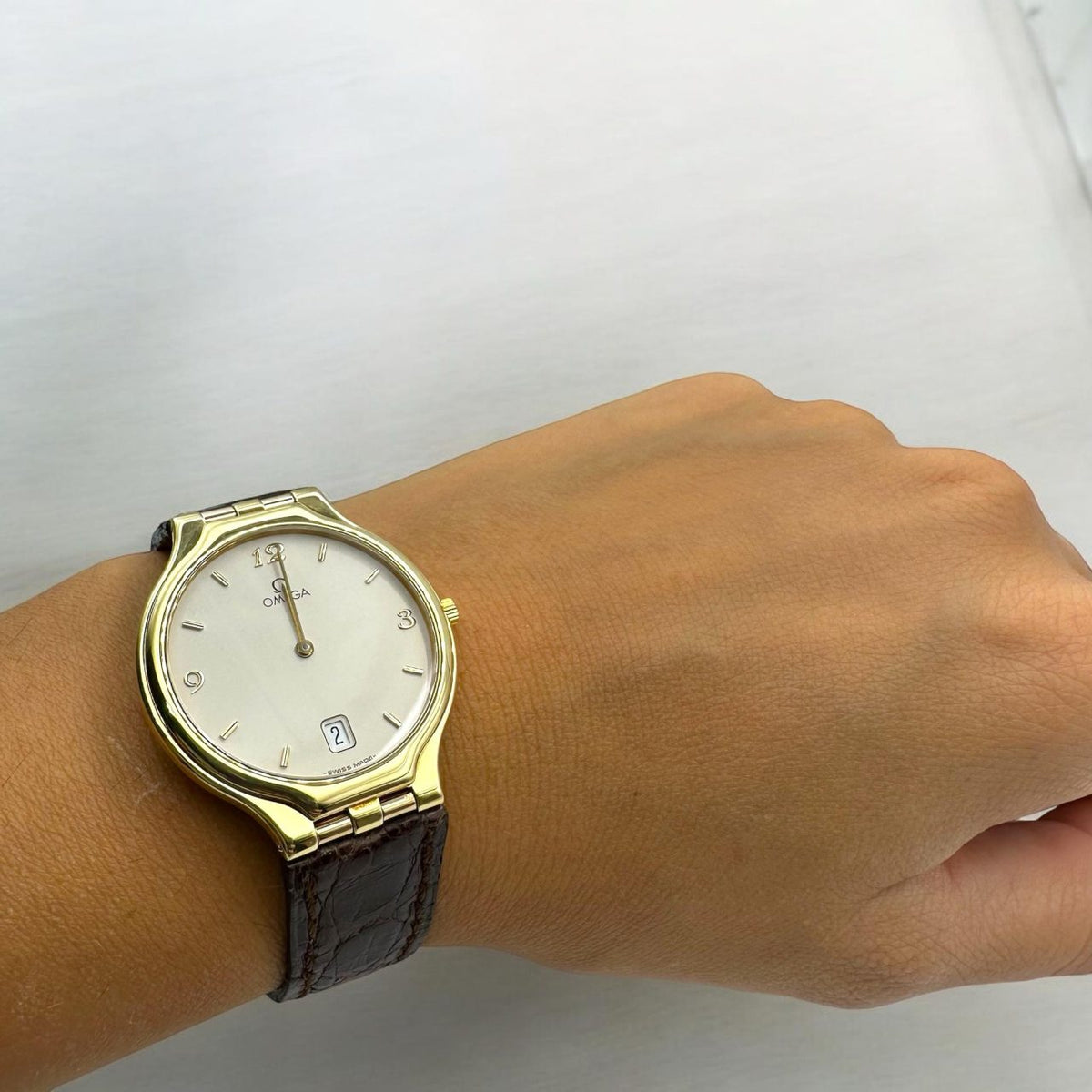 Orologio Omega De Ville Symbol in Oro 18KT 18KT Swiss Made