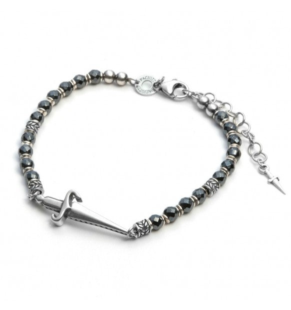 Bracciale Uomo Cesare Paciotti rosary hematite JPBR1668V