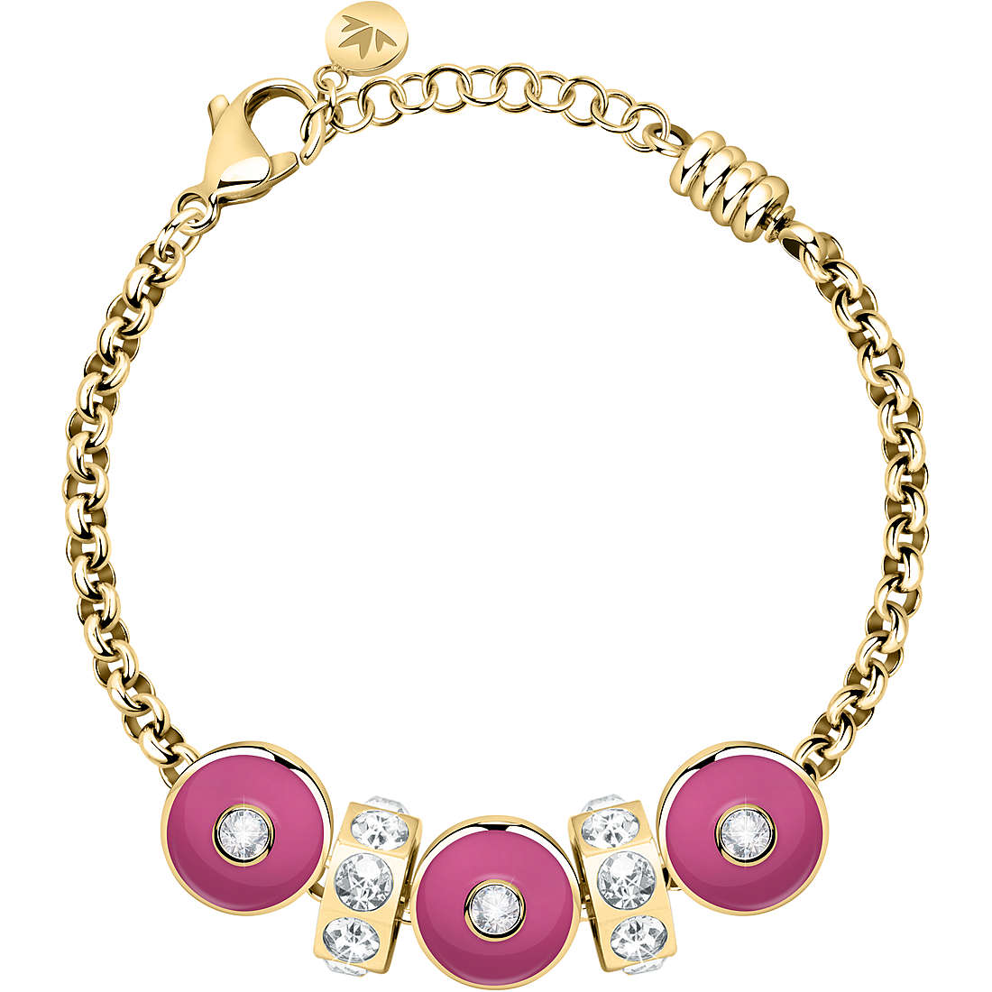 Bracciale Donna Morellato Drops in Acciaio Dorato - SCZ1215