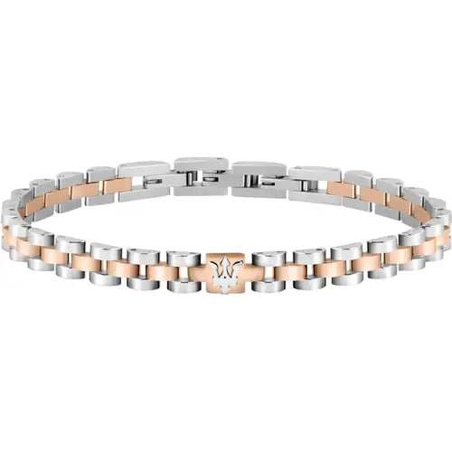 Bracciale Uomo Maserati in Acciaio Bicolore