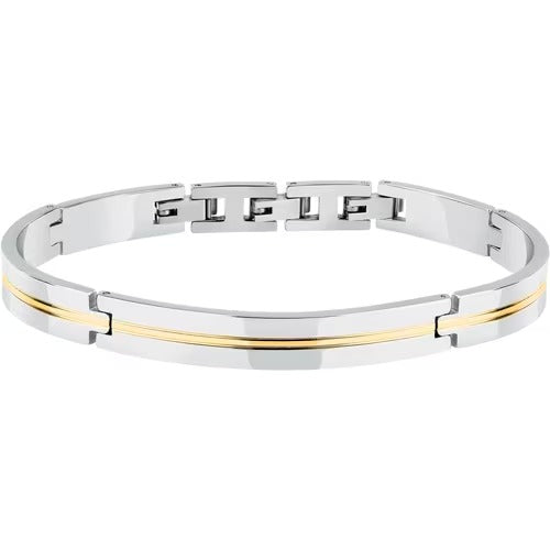Bracciale Uomo Morellato Semirigido in Acciaio Motown