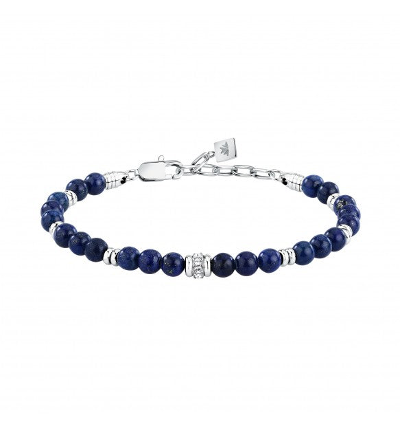 Bracciale Uomo Morellato in Acciaio Pietre