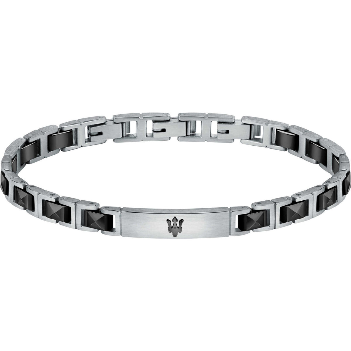 Bracciale Uomo Maserati in Acciaio e Ceramica JM420ATI06