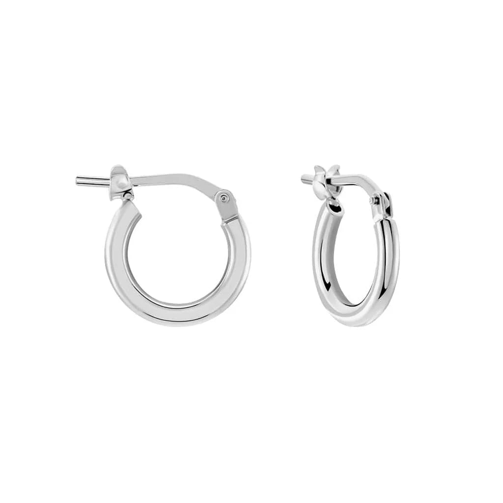 Orecchini a Cerchio Stroili in Argento - 8 mm -