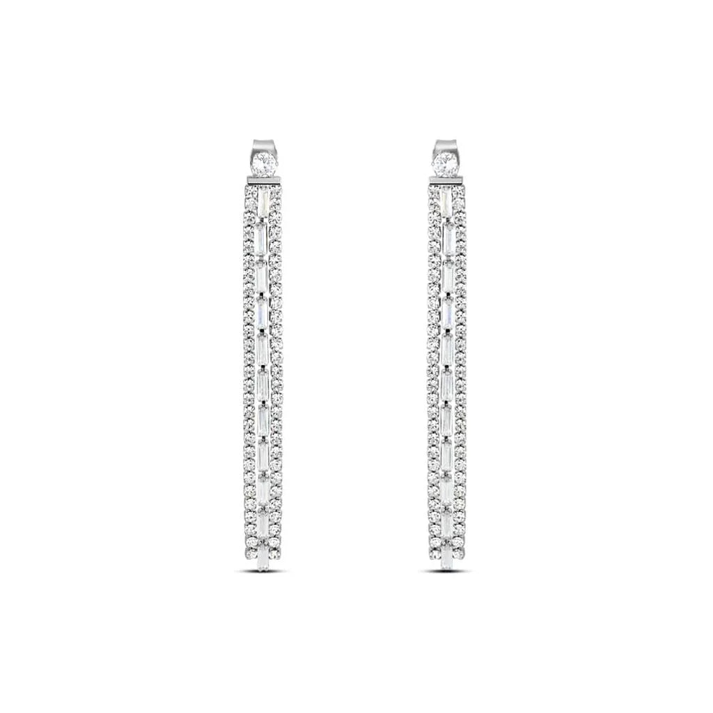 Orecchini a Tennis Stroili in Metallo Romantic Shine