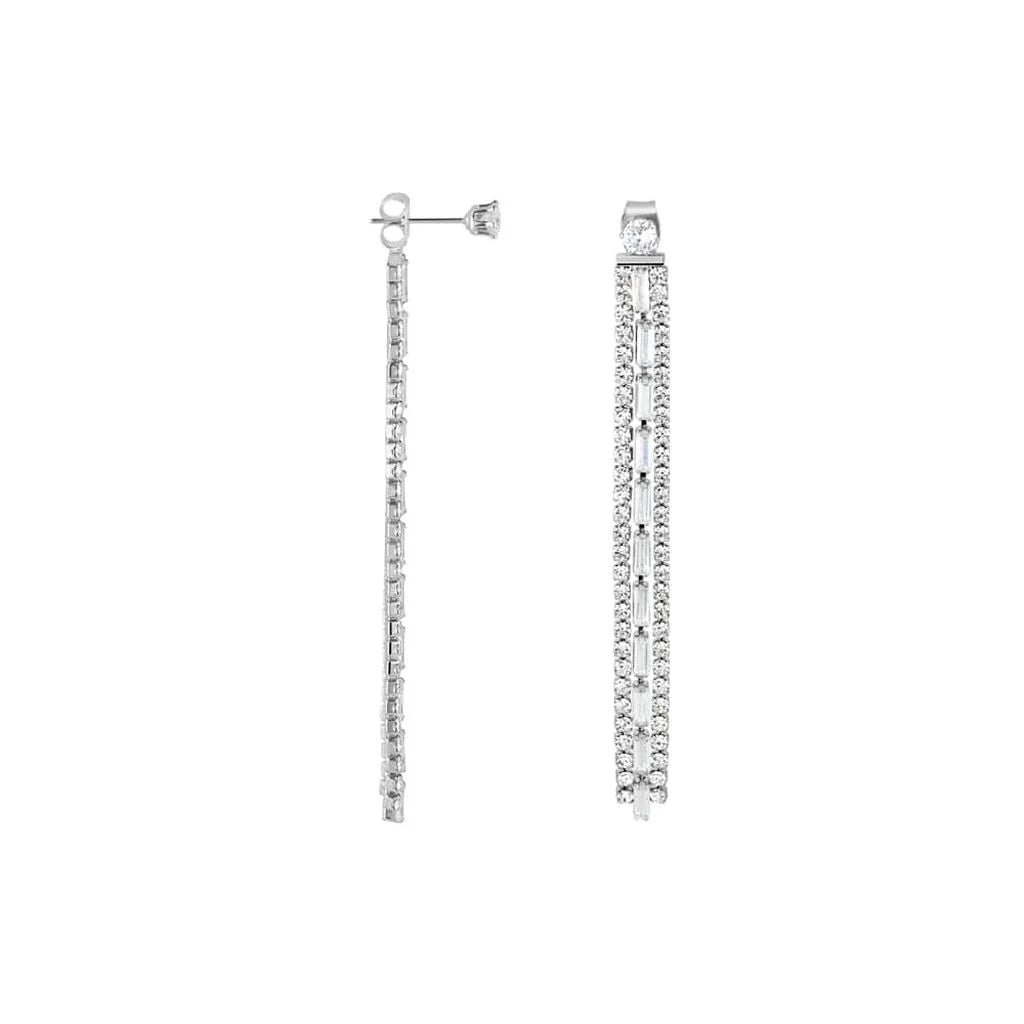 Orecchini a Tennis Stroili in Metallo Romantic Shine
