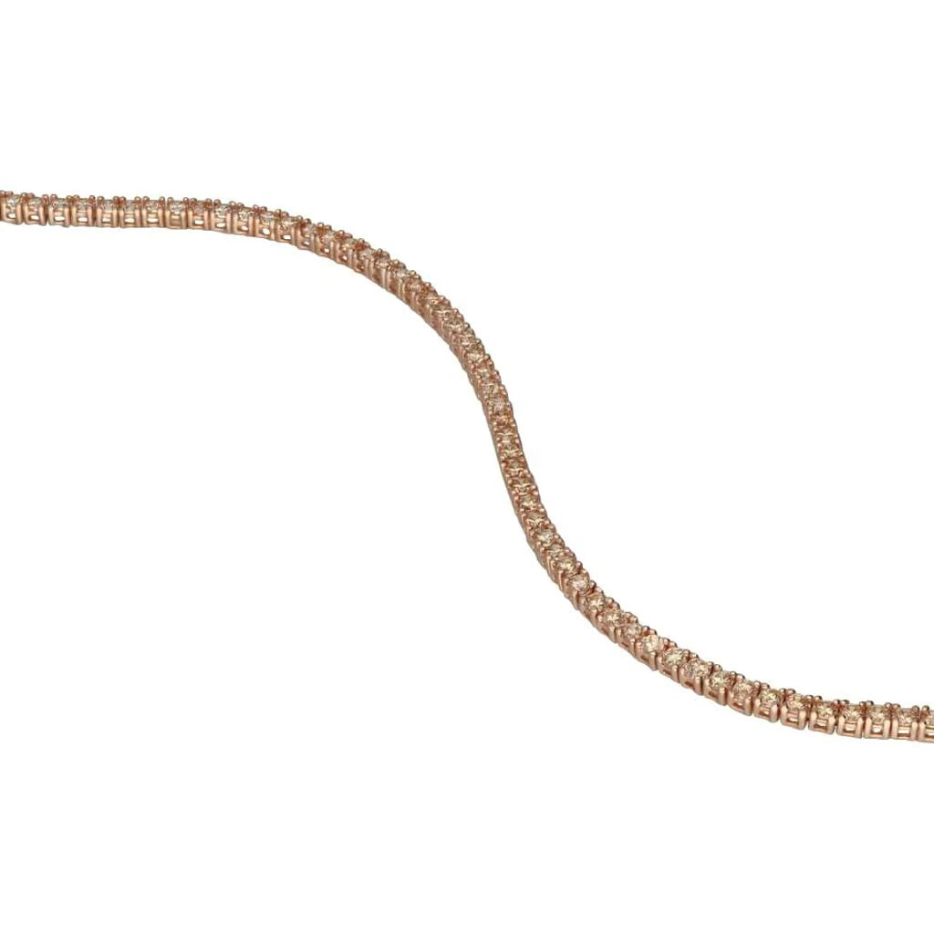 Bracciale Tennis Stroili in Argento Rosè