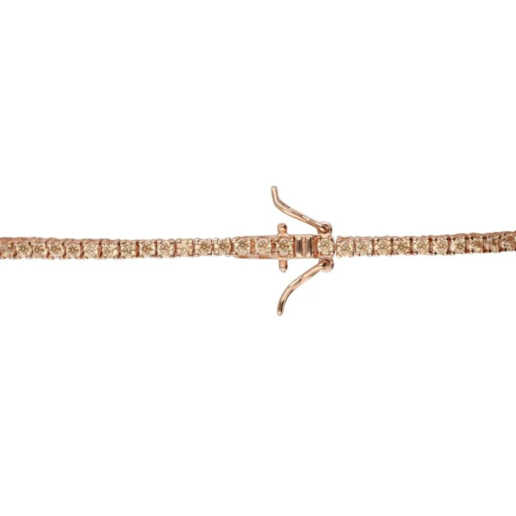 Bracciale Tennis Stroili in Argento Rosè