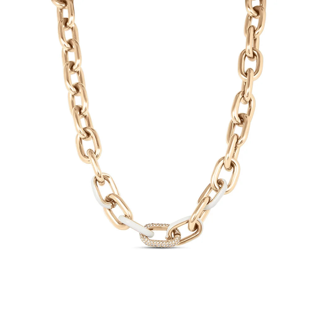 Collana a Catena Stroili in Acciaio Rosè Lady Sweet