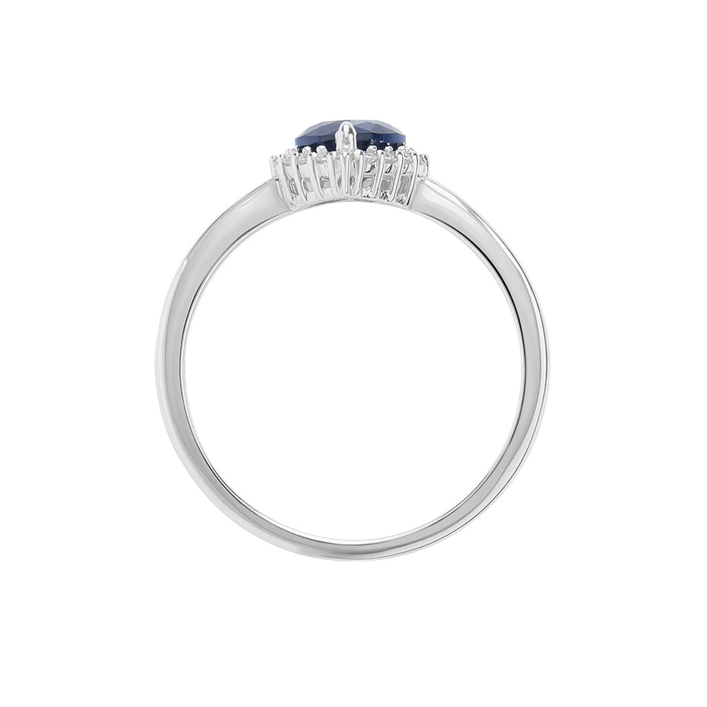 Anello Stroili a Cuore in Argento e Zirconi - Silver Elegance
