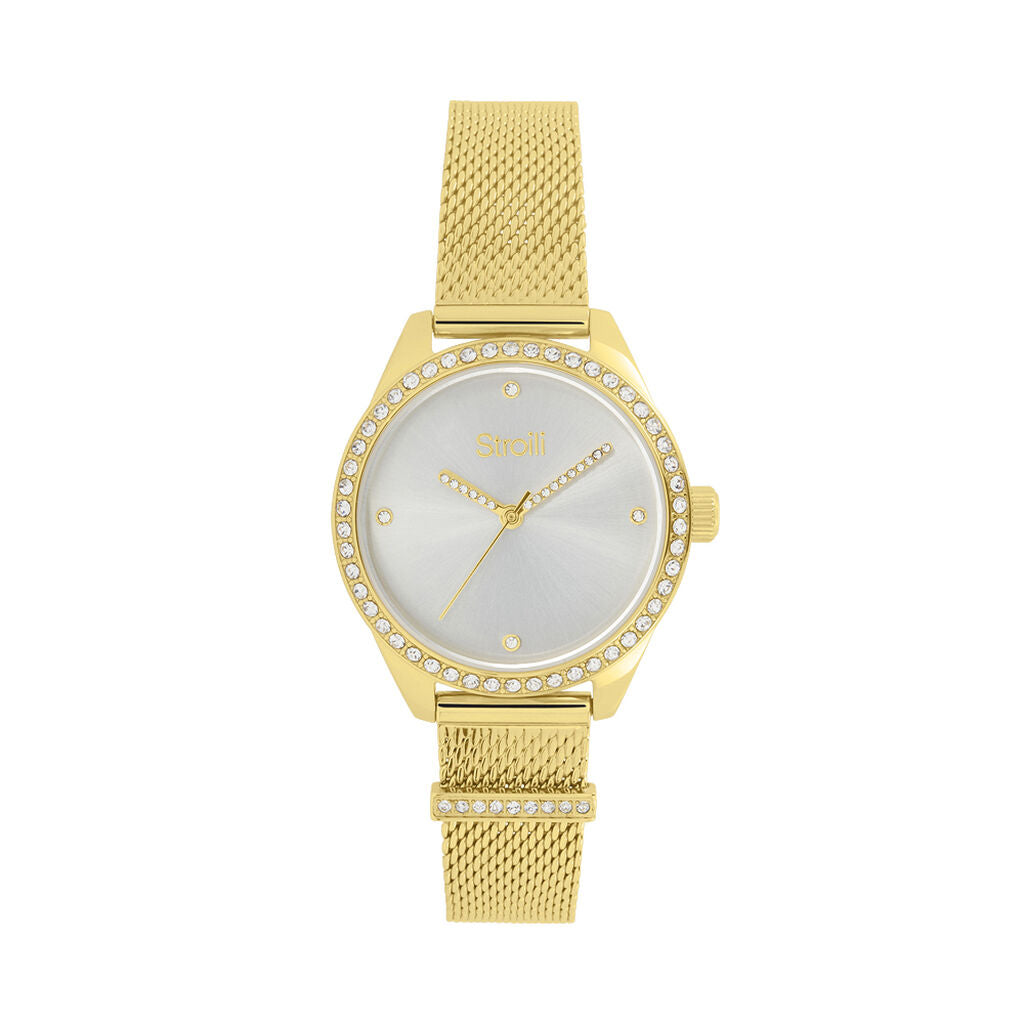Orologio Donna Stroili in Acciaio Dorato Buenos Aires