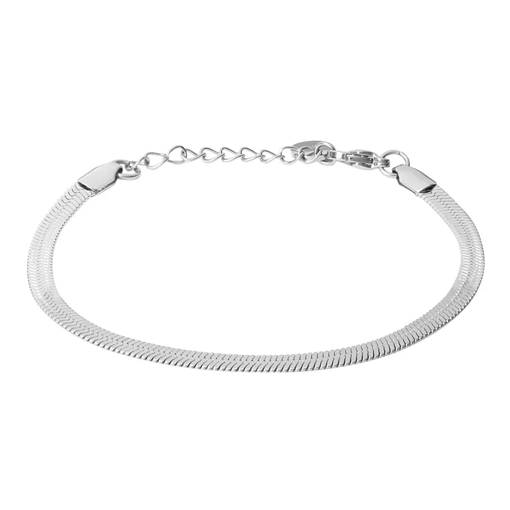 Bracciale con Maglia Coreana Stroili in Acciaio Lady Code