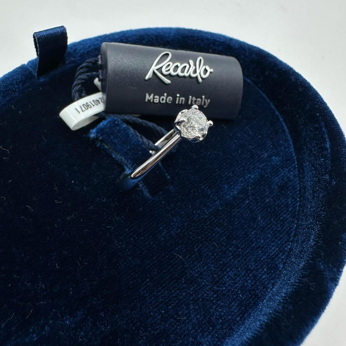 Anello Solitario Recarlo Anniversary CT 0.31