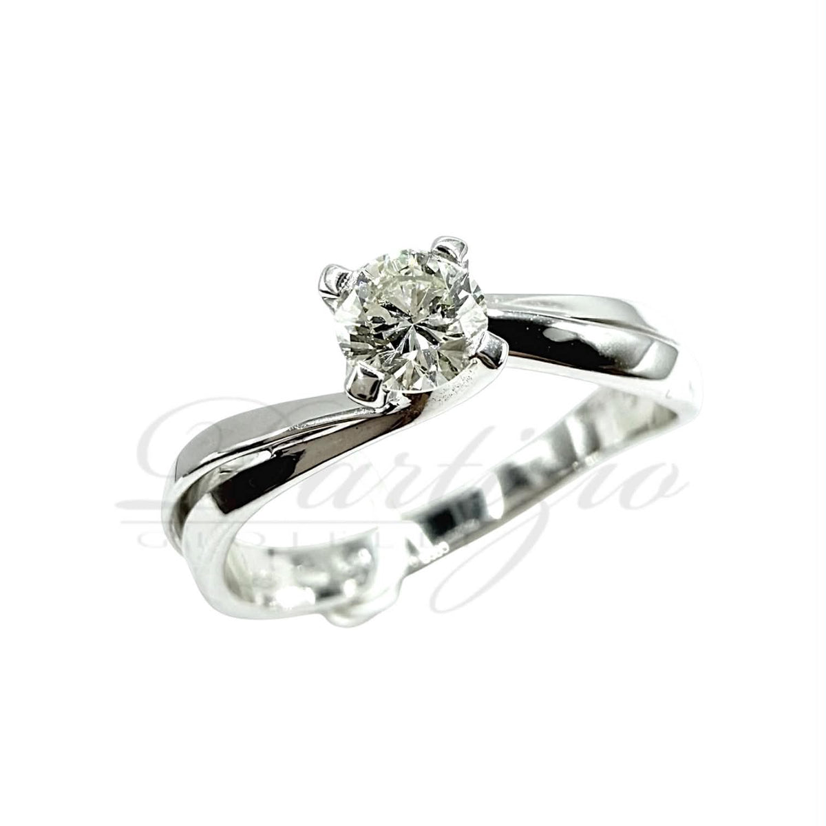 Anello Solitario Salvini in Oro 18KT 18KT e Diamante ct. 0,31