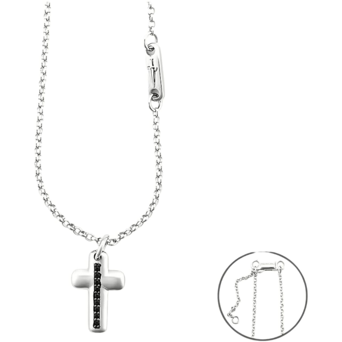 Collana Uomo Cesare Paciotti con Croce in Argento