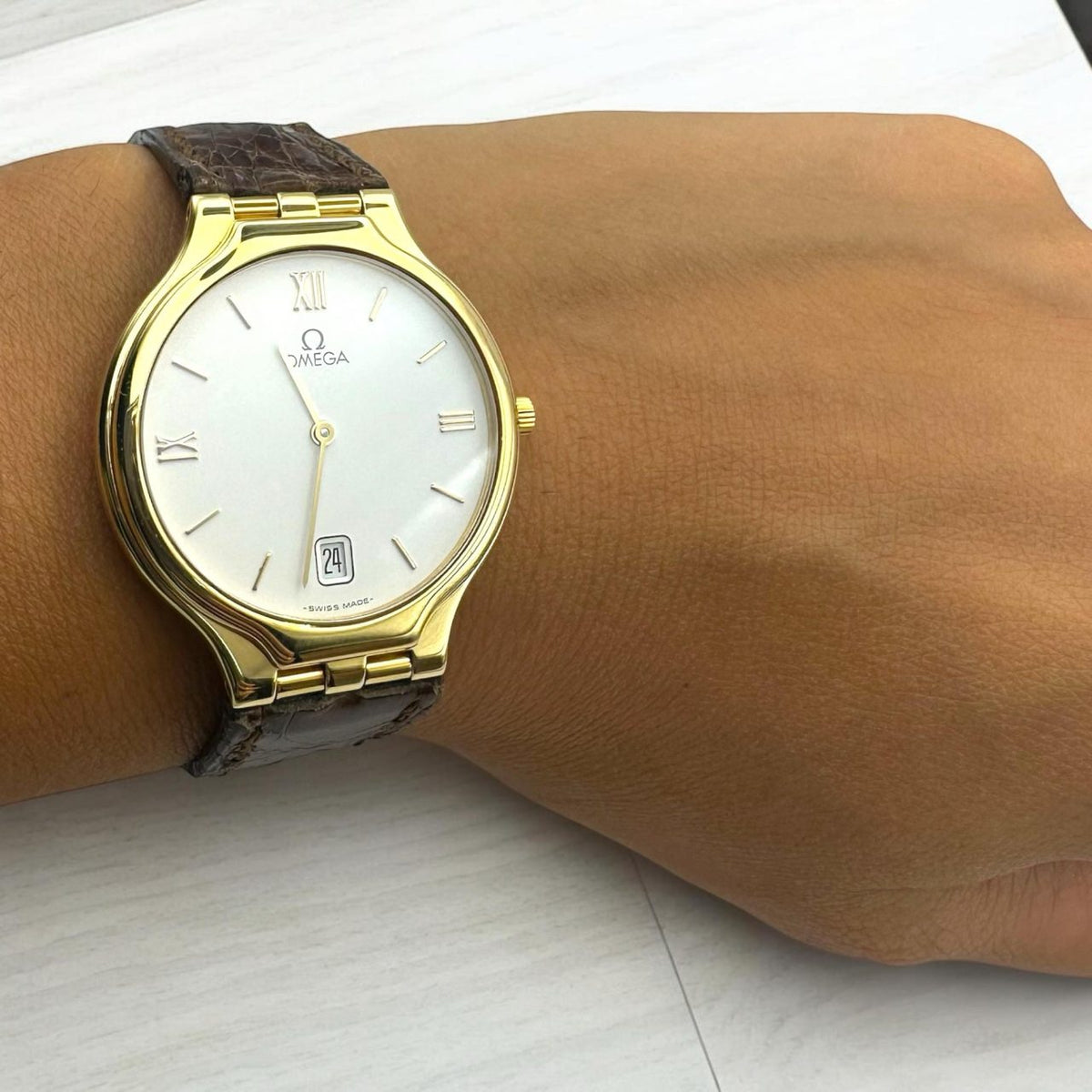 Orologio Omega De Ville Symbol in Oro 18KT 18KT Swiss Made