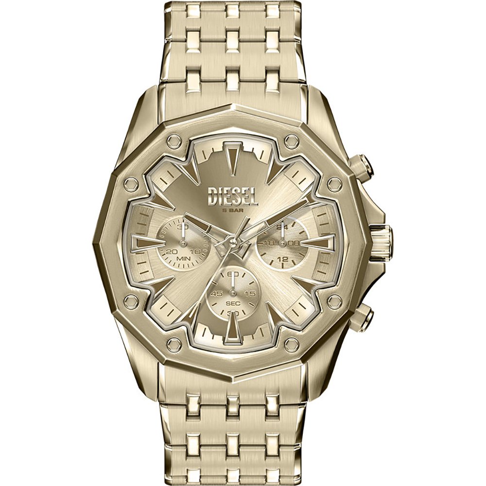 Orologio Uomo Diesel Stinger in Acciaio Dorato