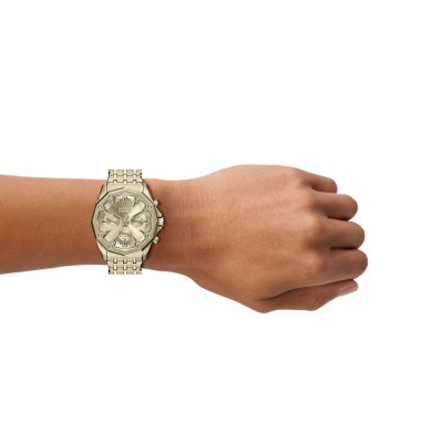 Orologio Uomo Diesel Stinger in Acciaio Dorato