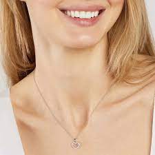 Collana Stroili Doppio Cuore in Argento - Silver Shine