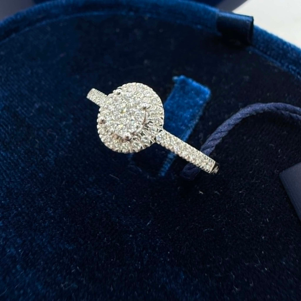 Anello Recarlo Bisanzio in Oro 18KT 18KT con Diamanti Ct 0.27