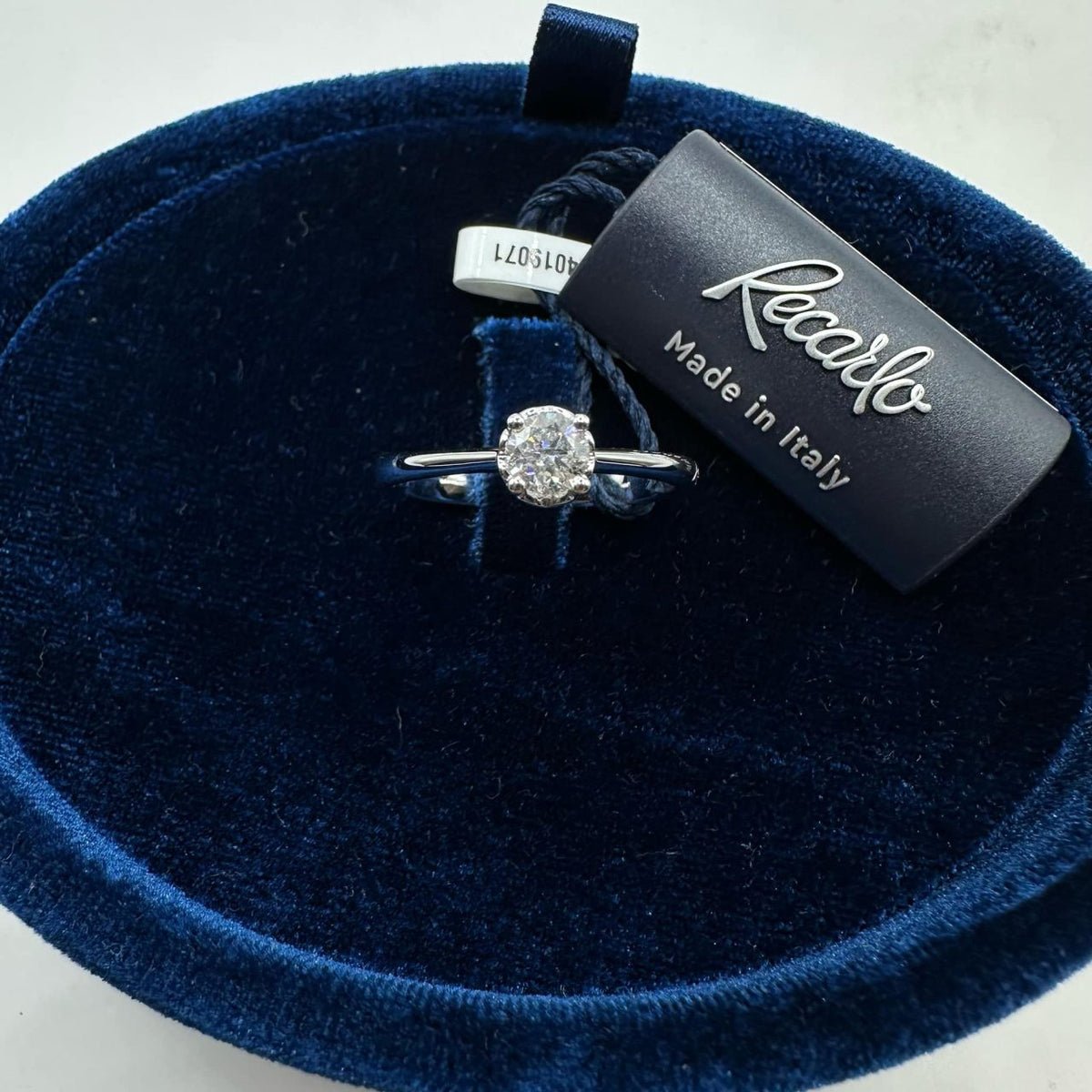 Anello Solitario Recarlo Anniversary CT 0.31