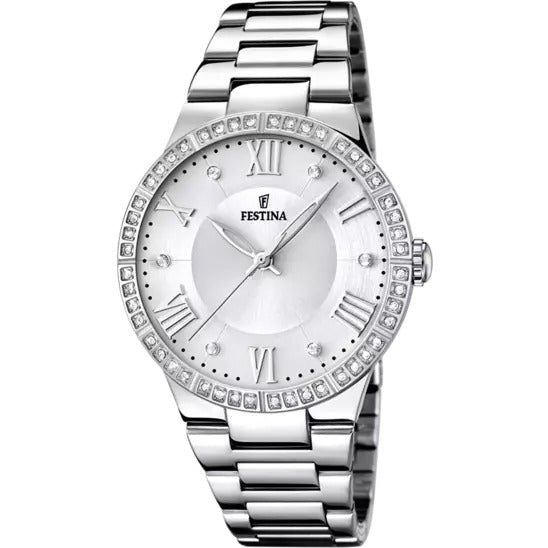 Orologio Donna Festina con Zirconi Solo Tempo