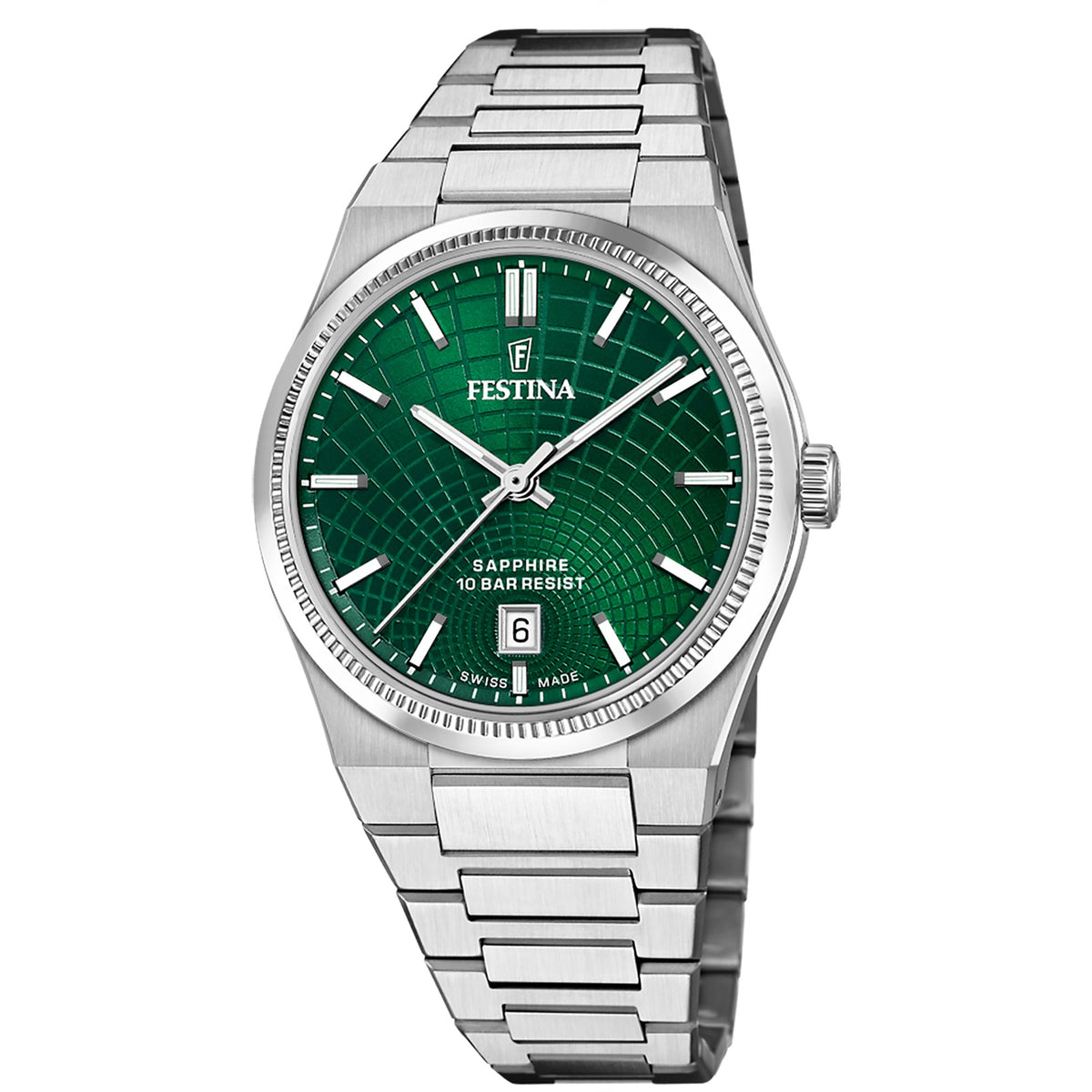 Orologio Uomo Festina in Acciaio Swiss Made Solo Tempo
