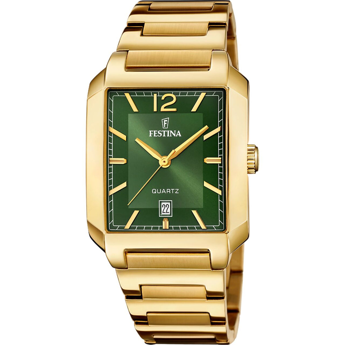 Orologio Uomo Festina in Acciaio Dorato